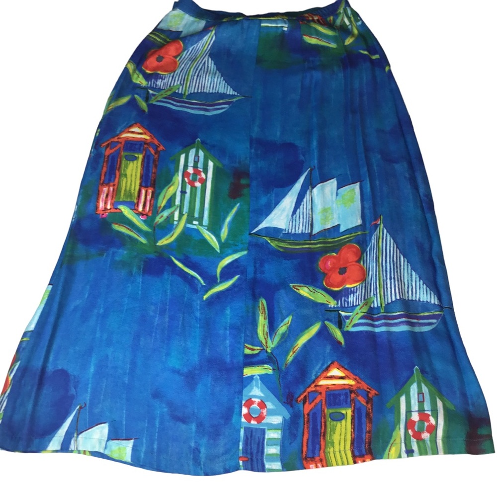 Vintage Peter Popovitch skirt Small multicolor Made in USA
